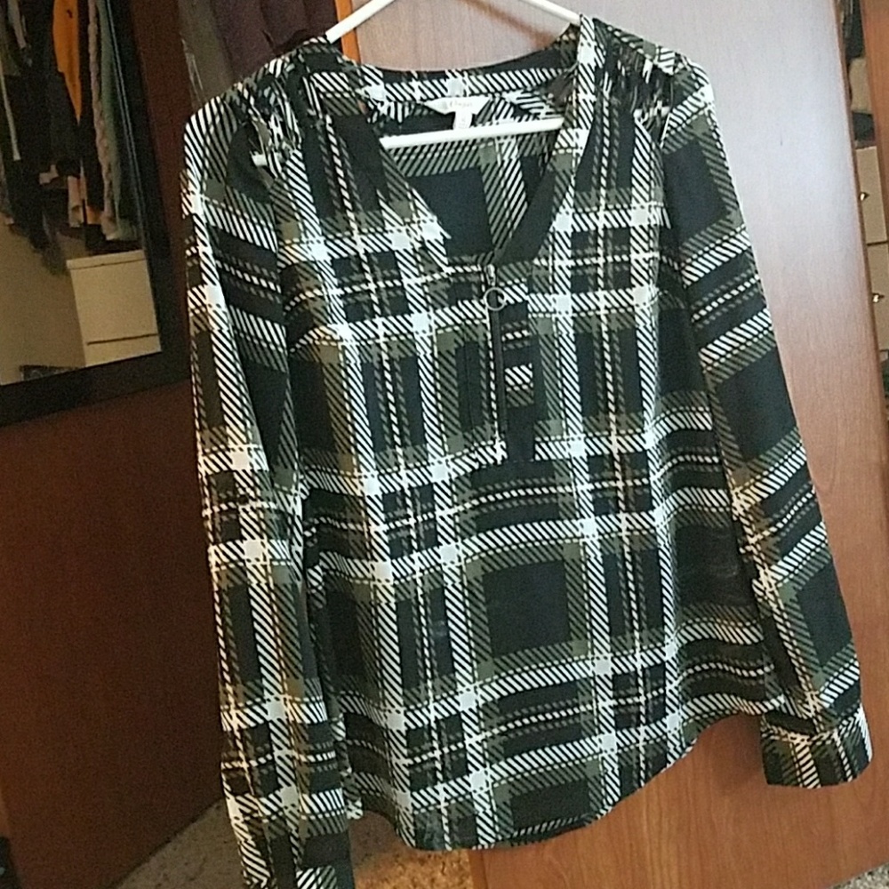 Long sleeve blouse